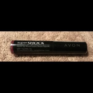 Avon SuperShock Lip Shine S202 Pumped Up Plum